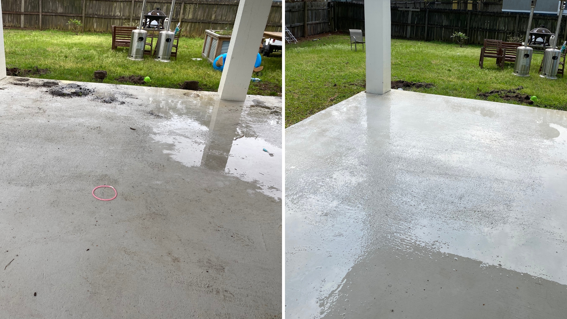 Patio and porch cleaning